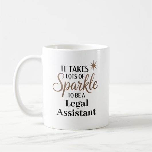 Sparkle Legal Assistant Kaffeetasse (Links)
