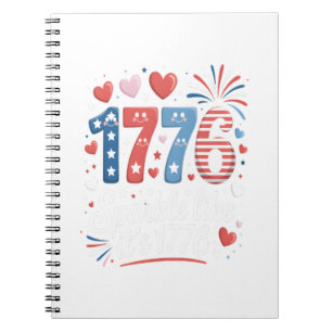 Sparkle like It's 1776 4. Juli Feuerwerk Notizblock