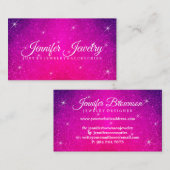 Sparkle Lila Visitenkarte (Vorne/Hinten)