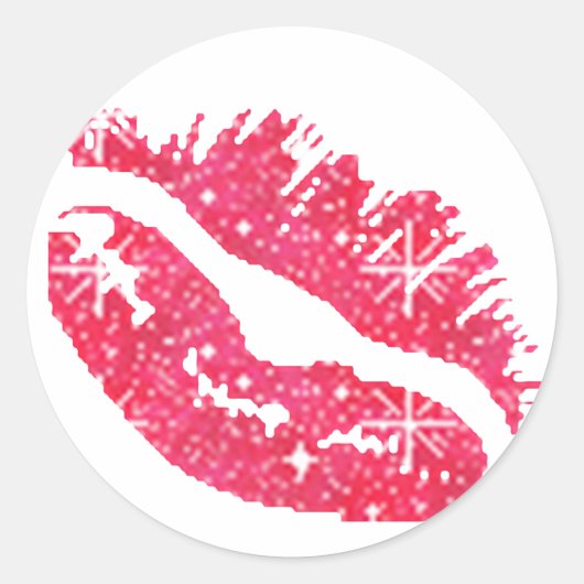 SPARKLE LIPS STICKER (Vorderseite)