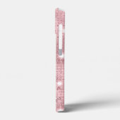 Sparkle Luxus Pink Case-Mate iPhone Hülle (Rückseite / Links)