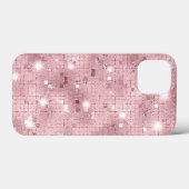 Sparkle Luxus Pink Case-Mate iPhone Hülle (Rückseite (Horizontal))
