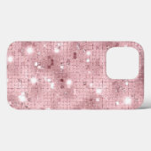 Sparkle Luxus Pink Case-Mate iPhone Hülle (Rückseite (Horizontal))