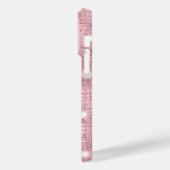 Sparkle Luxus Pink Case-Mate iPhone Hülle (Rückseite / Links)