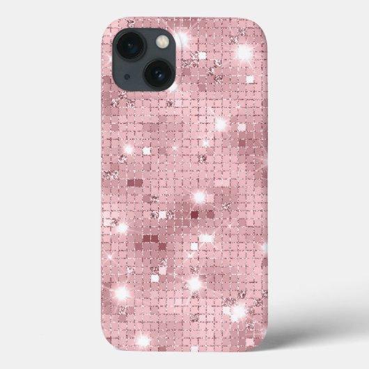 Sparkle Luxus Pink Case-Mate iPhone Hülle (Rückseite)