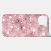 Sparkle Luxus Pink Case-Mate iPhone Hülle (Rückseite (Horizontal))