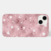 Sparkle Luxus Pink Case-Mate iPhone Hülle (Rückseite (Horizontal))