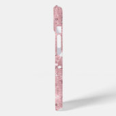 Sparkle Luxus Pink Case-Mate iPhone Hülle (Rückseite / Links)