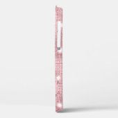 Sparkle Luxus Pink Case-Mate iPhone Hülle (Rückseite / Links)