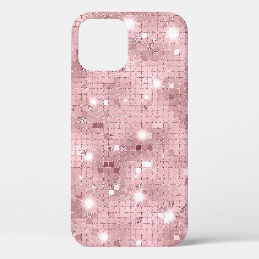 Sparkle Luxus Pink Case-Mate iPhone Hülle (Rückseite)