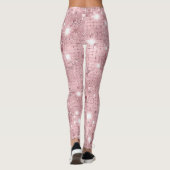 Sparkle Luxus Pink Leggings (Rückseite)
