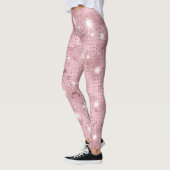 Sparkle Luxus Pink Leggings (Links)