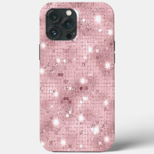Sparkle Luxus Rosa iPhone 13 Pro Max Hülle
