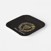 Sparkle Menorah Hanukkah Pappteller (Gewinkelt)