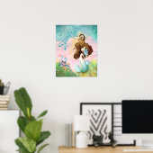 Sparkle Mermaid Poster (Heimbüro)