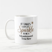 Sparkle Montessori Teacher Kaffeetasse (Links)