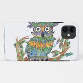 Sparkle Owl Case-Mate iPhone Hülle (Rückseite (Horizontal))