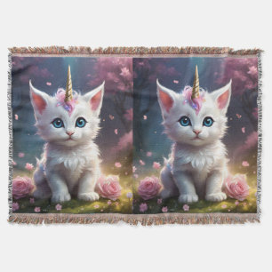"Sparkle Paws: Die verzauberte Einhornkugel" Decke
