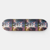 "Sparkle Paws: Die verzauberte Einhornkugel" Skateboard (Horizontal)