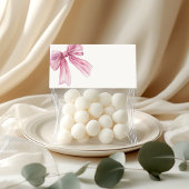 Sparkle Pink Coquette Bow 1.