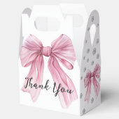 Sparkle Pink Coquette Bow 1. Geschenkschachtel (Geöffnet)