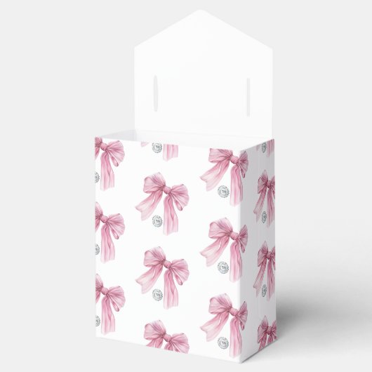 Sparkle Pink Coquette Bow 1. Geschenkschachtel (Geöffnet)