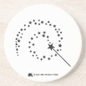 SPARKLE Pixie Dust Wand Getränkeuntersetzer (Vorne)