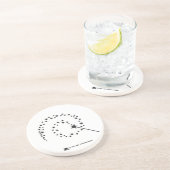 SPARKLE Pixie Dust Wand Getränkeuntersetzer (Seite)