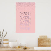 Sparkle Poster (Küche)