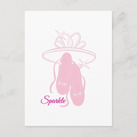 Sparkle Postkarte (Vorderseite)