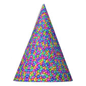 Sparkle Rainbow Partyhütchen (Links)