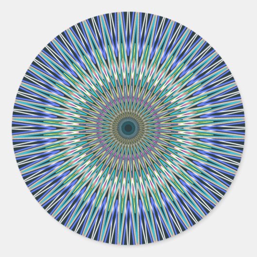 Sparkle Runder Aufkleber (Vorderseite)