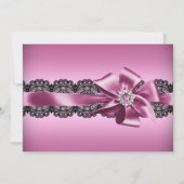 Sparkle Schuhputzmaschine/-service Girl Kinderdusc Einladung (Rückseite)