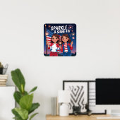 Sparkle & Shine 4. Kinderposter Printwerbung Poster (Heimbüro)