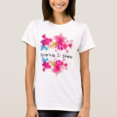 Sparkle & Shine Design T - Shirt (Vorderseite)