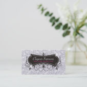 Sparkle & Shine Interior Designer:Visitenkarte Visitenkarte (Stehend Vorderseite)