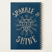 Sparkle & Shine Personalisierter Planer (Rückseite)