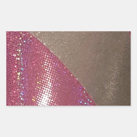 Sparkle & Shine Rechteckiger Aufkleber (Vorderseite)