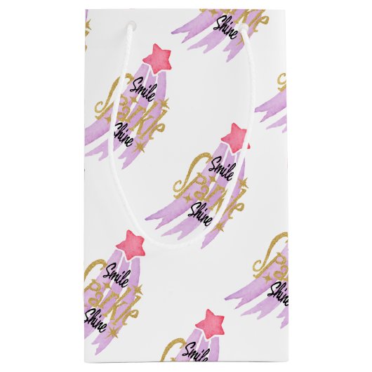 Sparkle Shine Star Kleine Geschenktüte (Rückseite)
