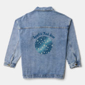 Sparkle & Soar Jeansjacke (Rückseite)