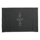 Sparkle Sparkle Little Star Black Starlight Kissenbezug (Vorderseite-Rechts)