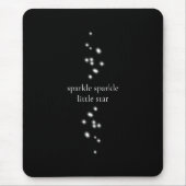 Sparkle Sparkle Little Star Black Starlight Mousepad (Vorne)