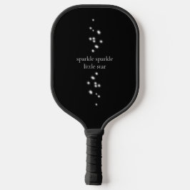 Sparkle Sparkle Little Star Black Starlight Pickleball Schläger