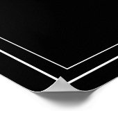 Sparkle Sparkle Little Star Black Starlight Poster (Ecke)