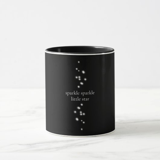 Sparkle Sparkle Little Star Black Starlight Tasse (Zentrum)