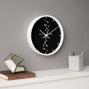 Sparkle Sparkle Little Star Black Starlight Uhr