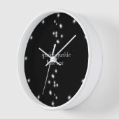 Sparkle Sparkle Little Star Black Starlight Uhr (Winkel)
