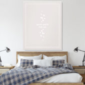 Sparkle Sparkle Little Star Silver Grau Starlight Leinwanddruck (Insitu (Schlafzimmer))