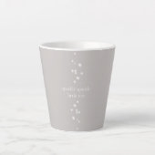 Sparkle Sparkle Little Star Silver Grau Starlight Milchtasse (Vorderseite)