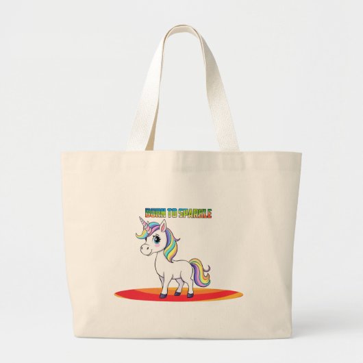 Sparkle Squad Jumbo Stoffbeutel (Vorne)